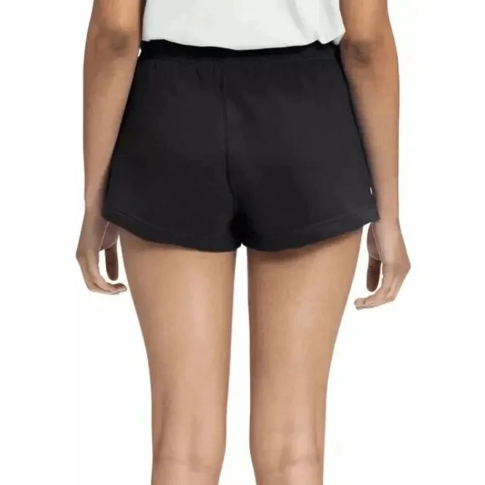 The North Face Black Half Dome Logo Fleece Lounge Cozy Shorts XL - Picture 8 of 9